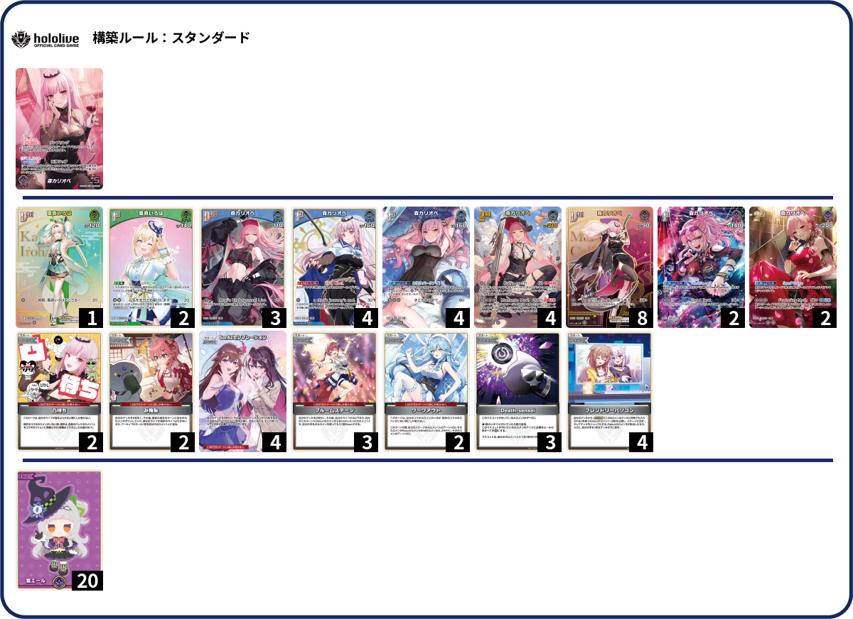 デッキコード「4DRVA」のデッキ | DECK LOG（デッキログ）