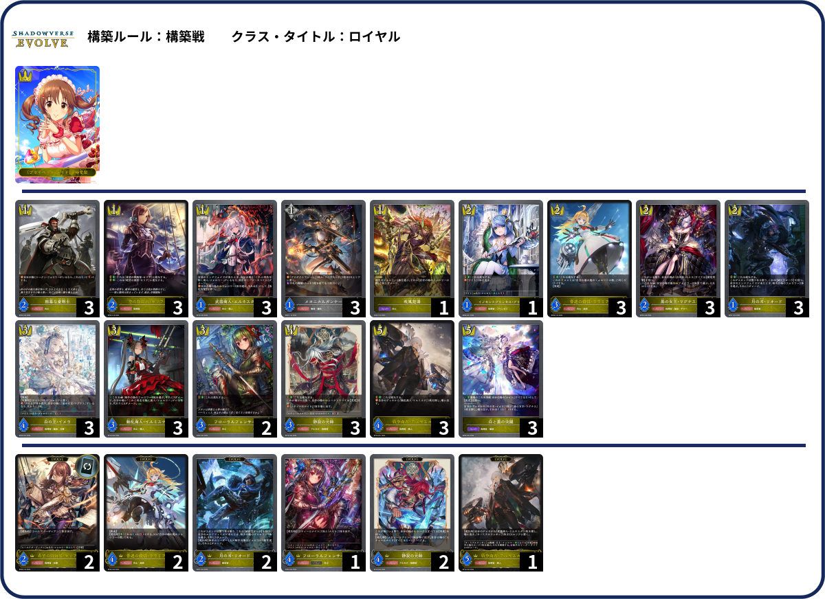 デッキコード「4E5QW」のデッキ | DECK LOG（デッキログ）