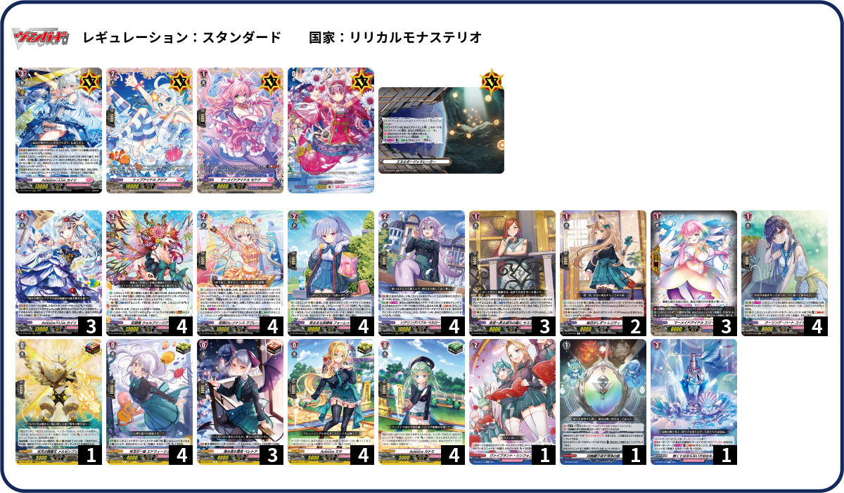 デッキコード「4EFYA」のデッキ | DECK LOG（デッキログ）