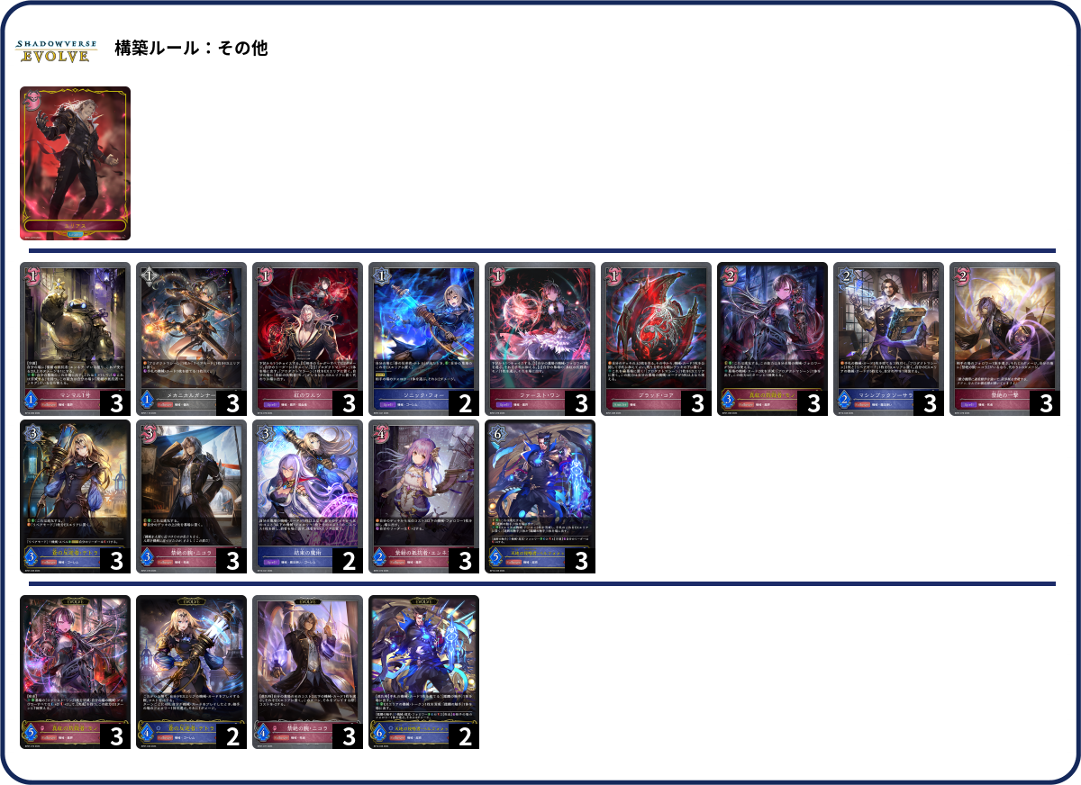 デッキコード「4G26Z」のデッキ | DECK LOG（デッキログ）