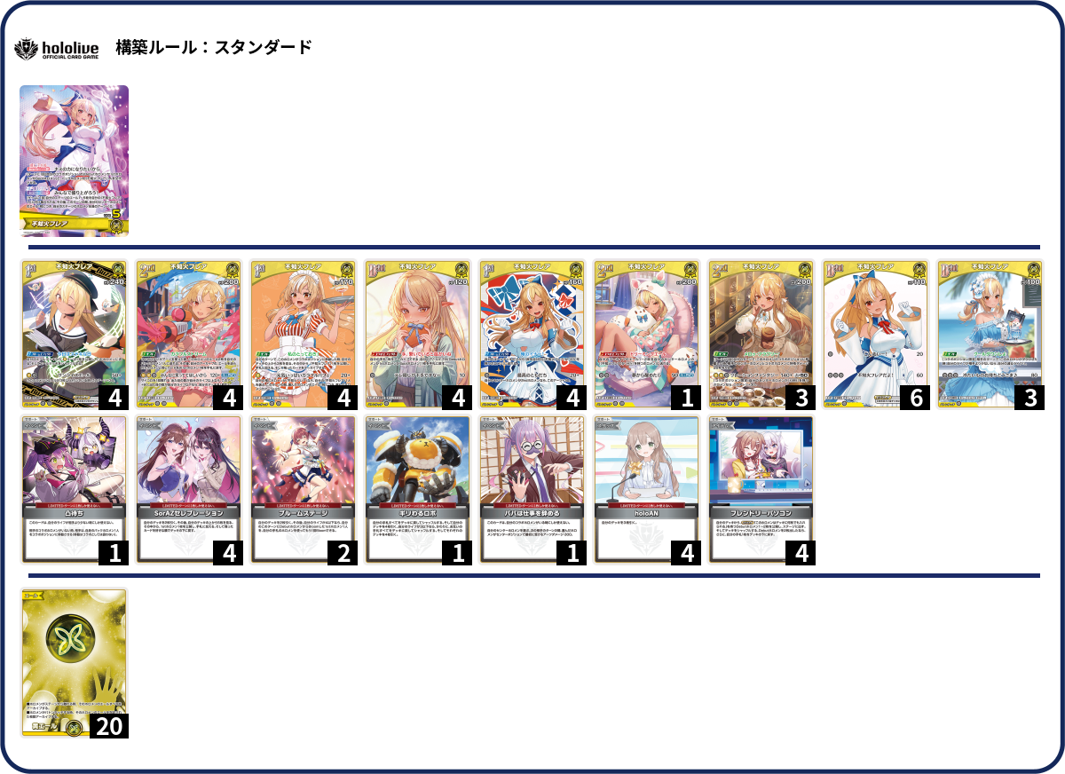 デッキコード「4G8BZ」のデッキ | DECK LOG（デッキログ）