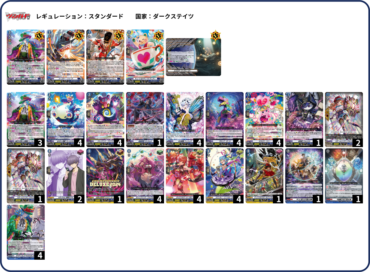 ヴァンガード ハートルールー　デッキパーツ　FR ヴァンガード ハートルールー デッキパーツ FR - メルカリ