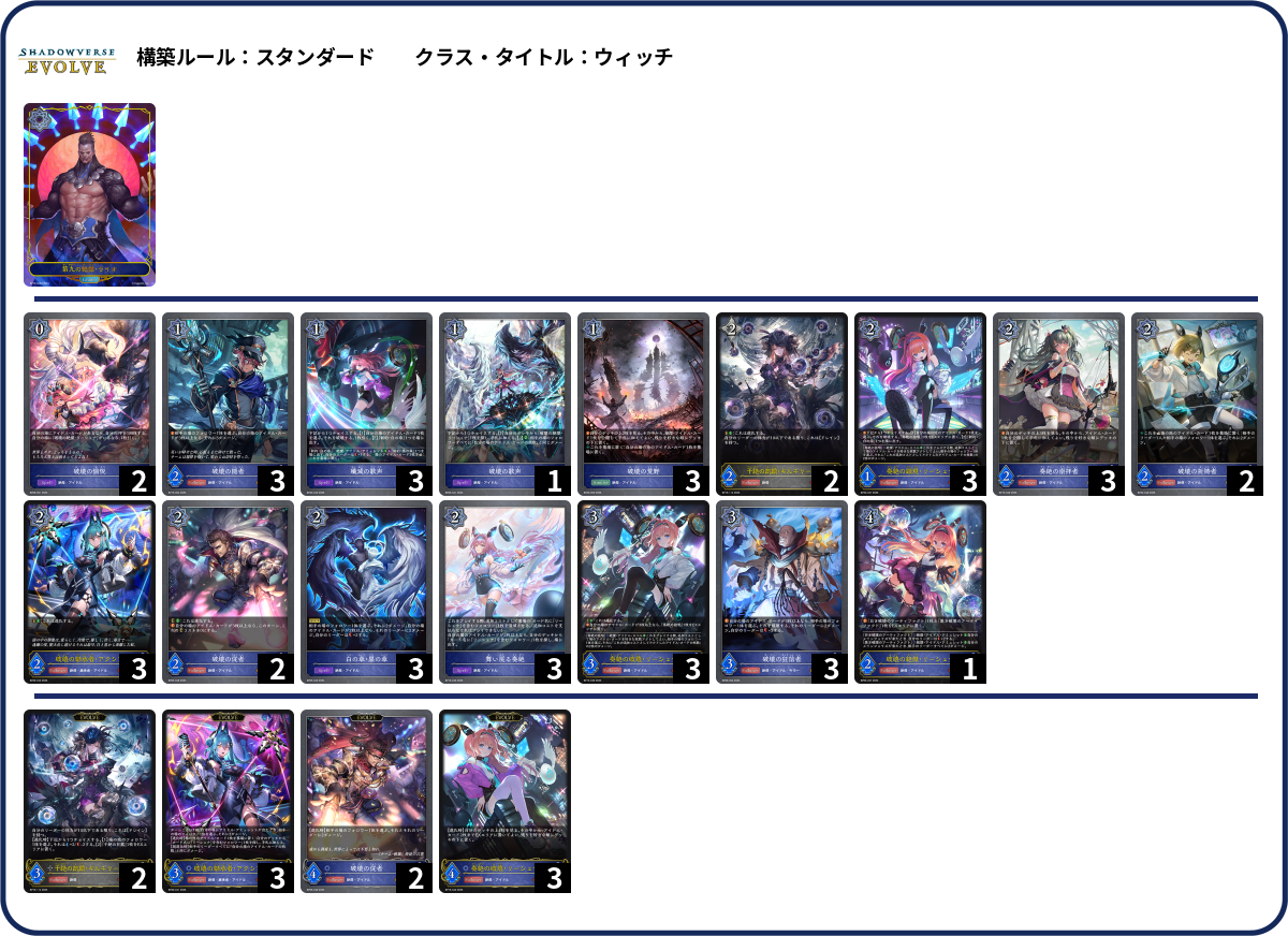 リーシェナ deck list