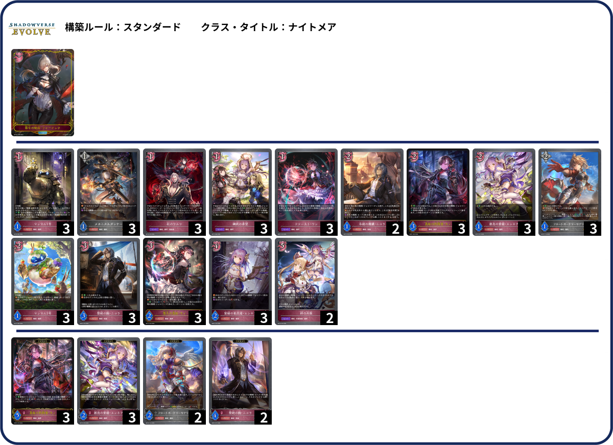機械メア list
