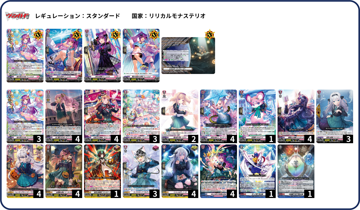 デッキコード「4PUS7」のデッキ | DECK LOG（デッキログ）