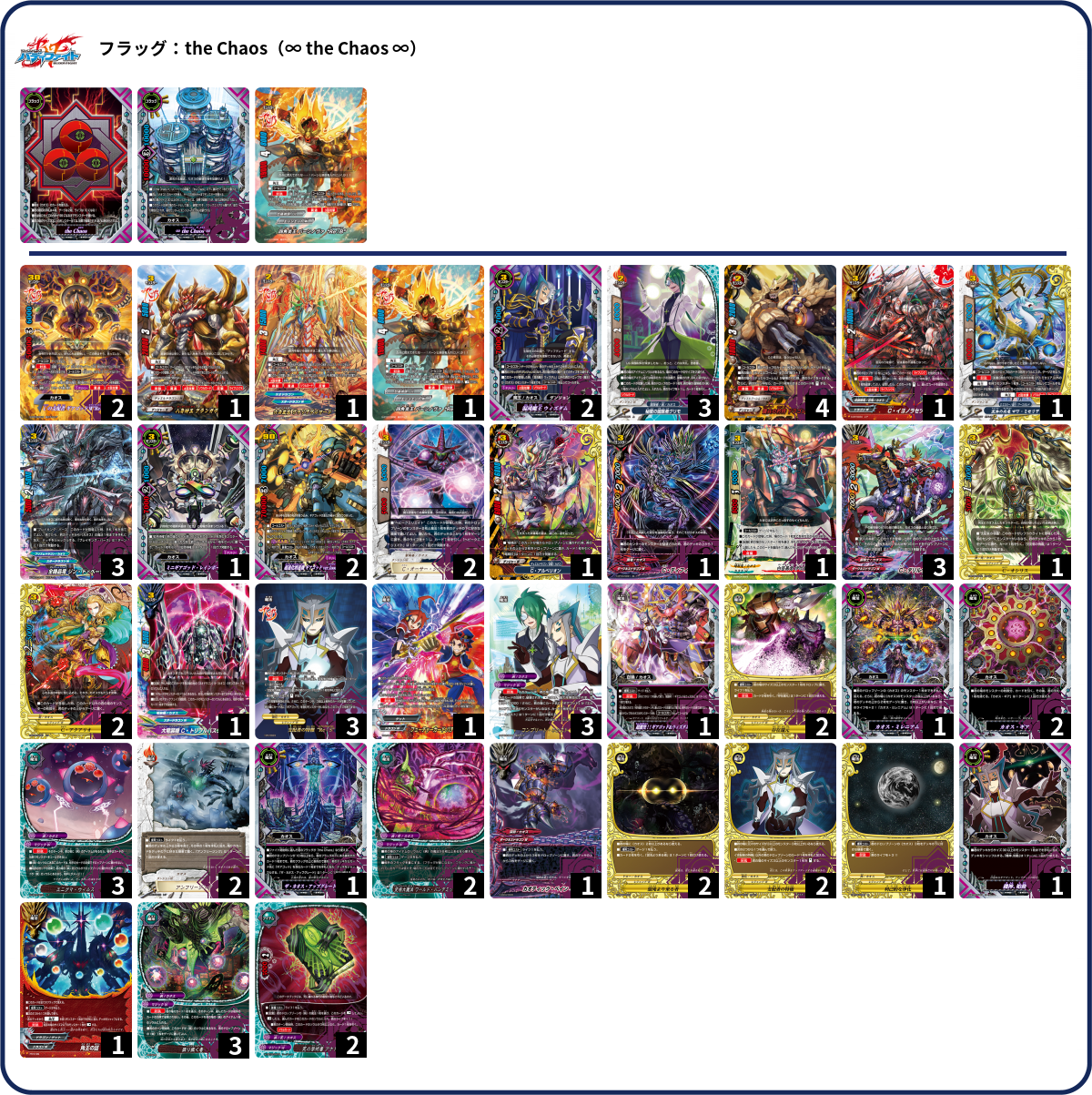 デッキコード「4QCMT」のデッキ | DECK LOG（デッキログ）