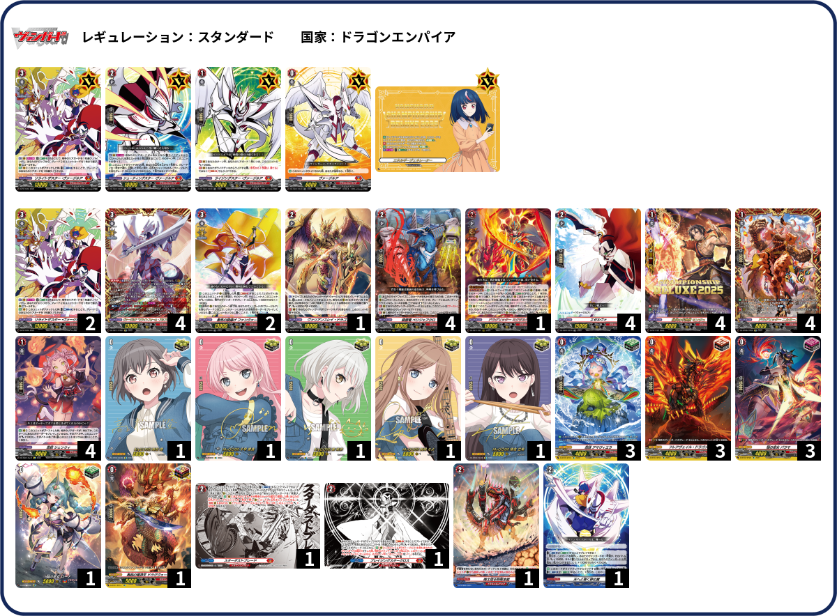 デッキコード「4RCXN」のデッキ | DECK LOG（デッキログ）