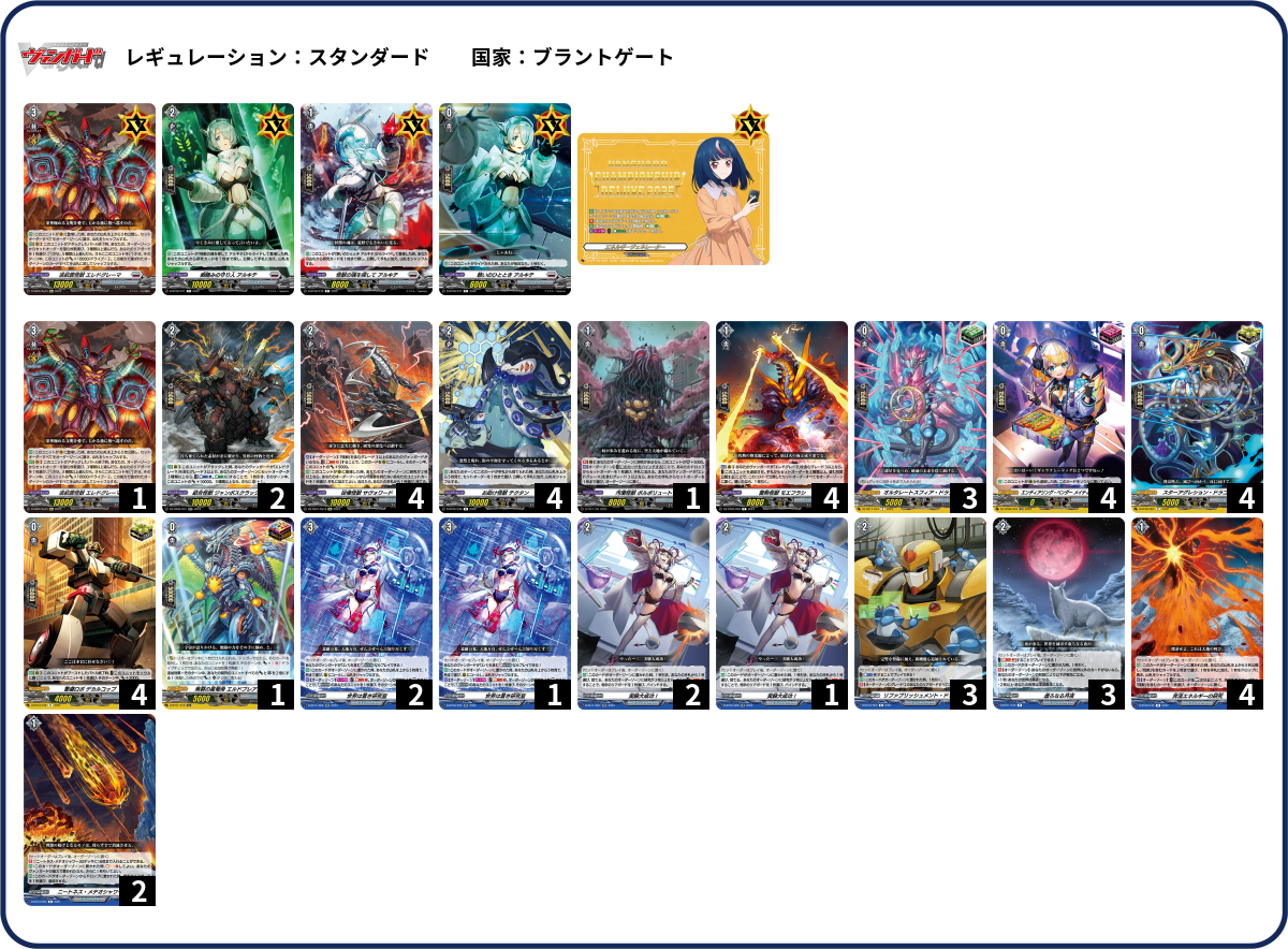 デッキコード「4RD9R」のデッキ | DECK LOG（デッキログ）