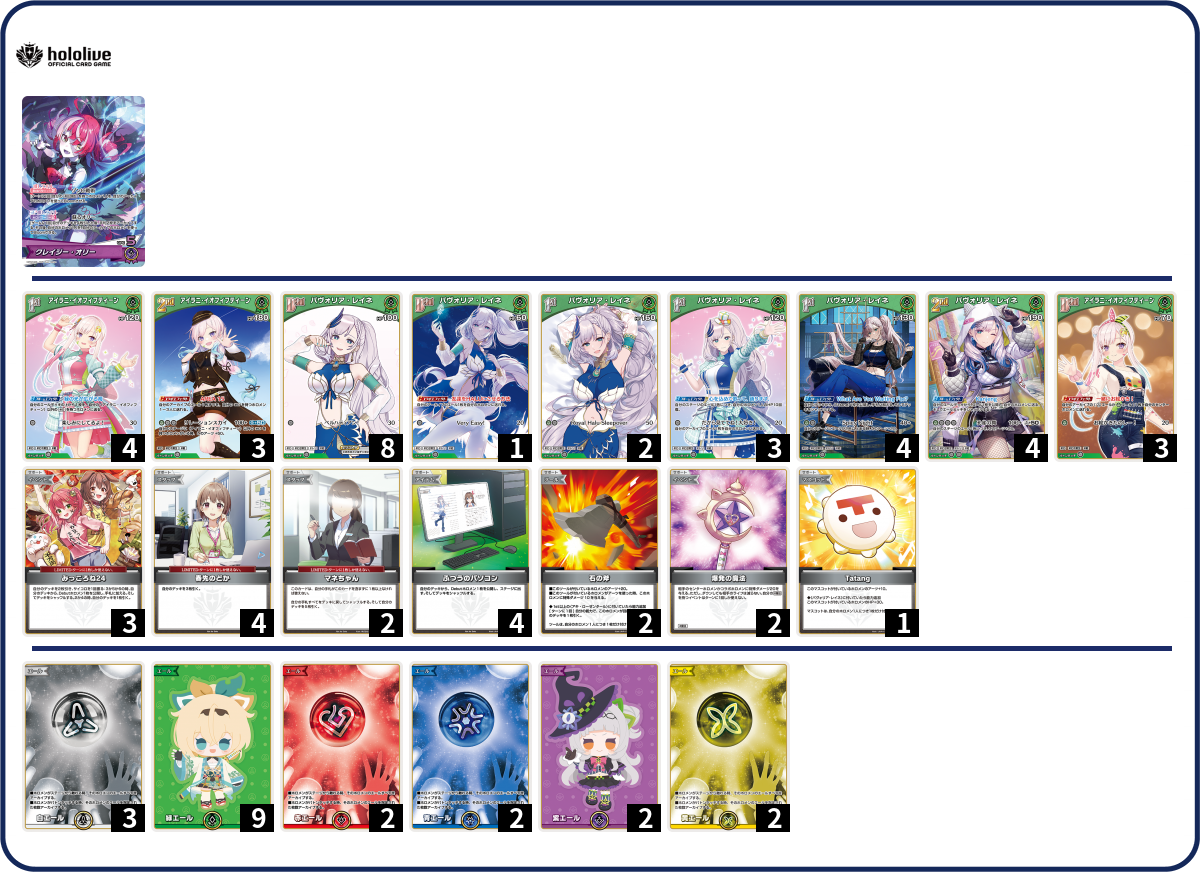 デッキコード「4RWWZ」のデッキ | DECK LOG（デッキログ）