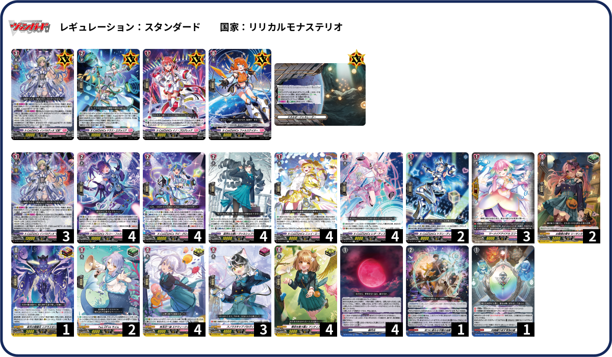デッキコード「4S6LR」のデッキ | DECK LOG（デッキログ）