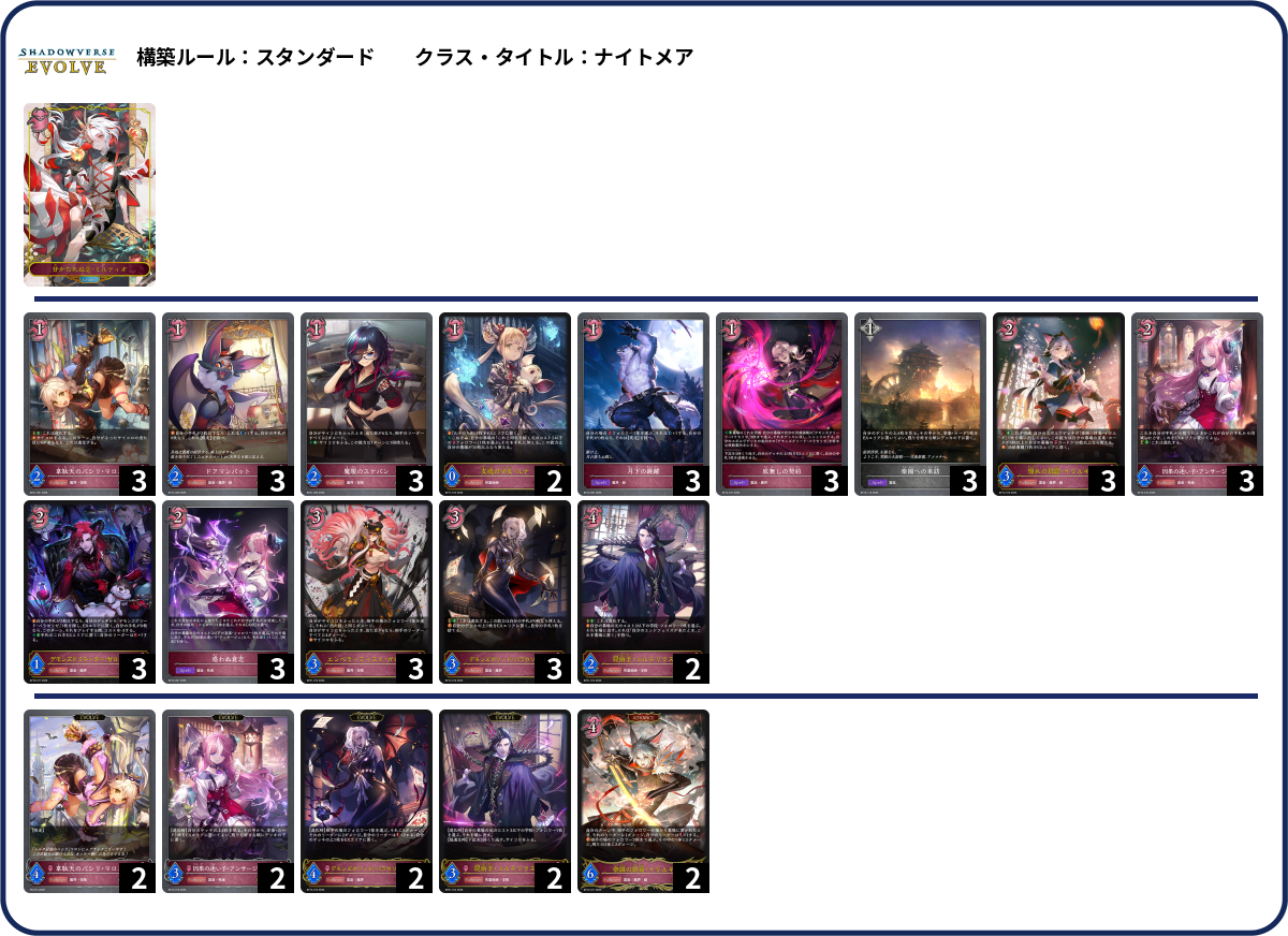 ハンドレス復讐ヴァンパイア deck list