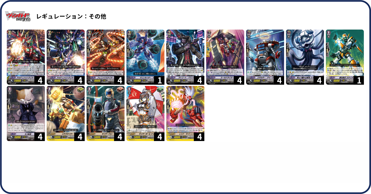 デッキコード「4TTM」のデッキ | DECK LOG（デッキログ）