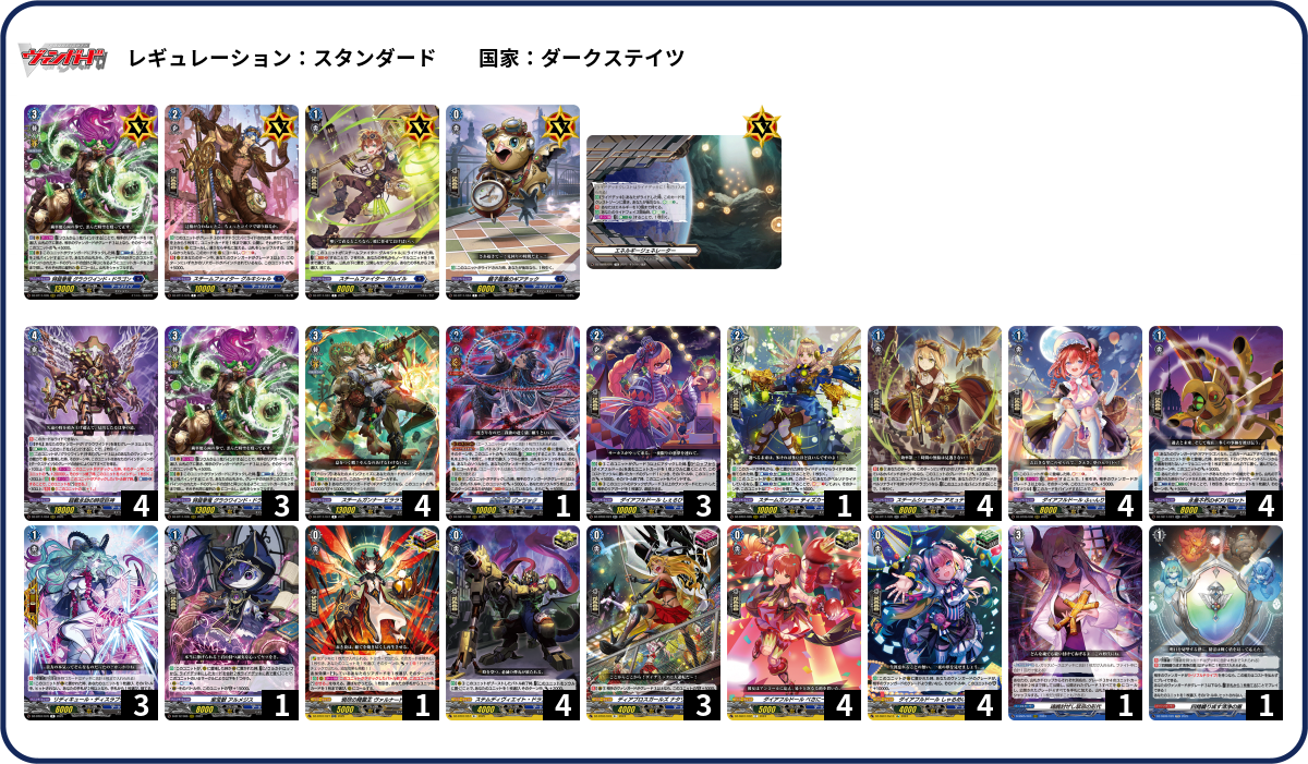 デッキコード「4VB3E」のデッキ | DECK LOG（デッキログ）