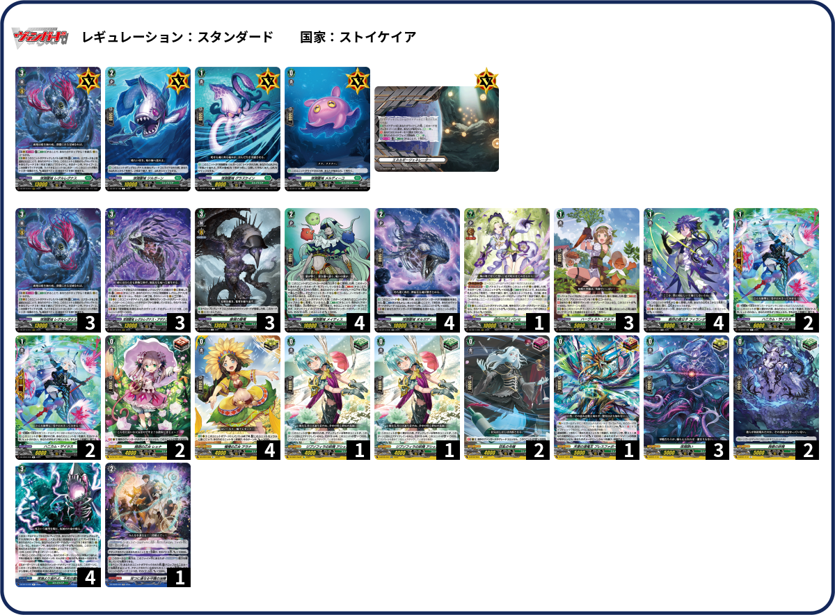 デッキコード「4VEJY」のデッキ | DECK LOG（デッキログ）