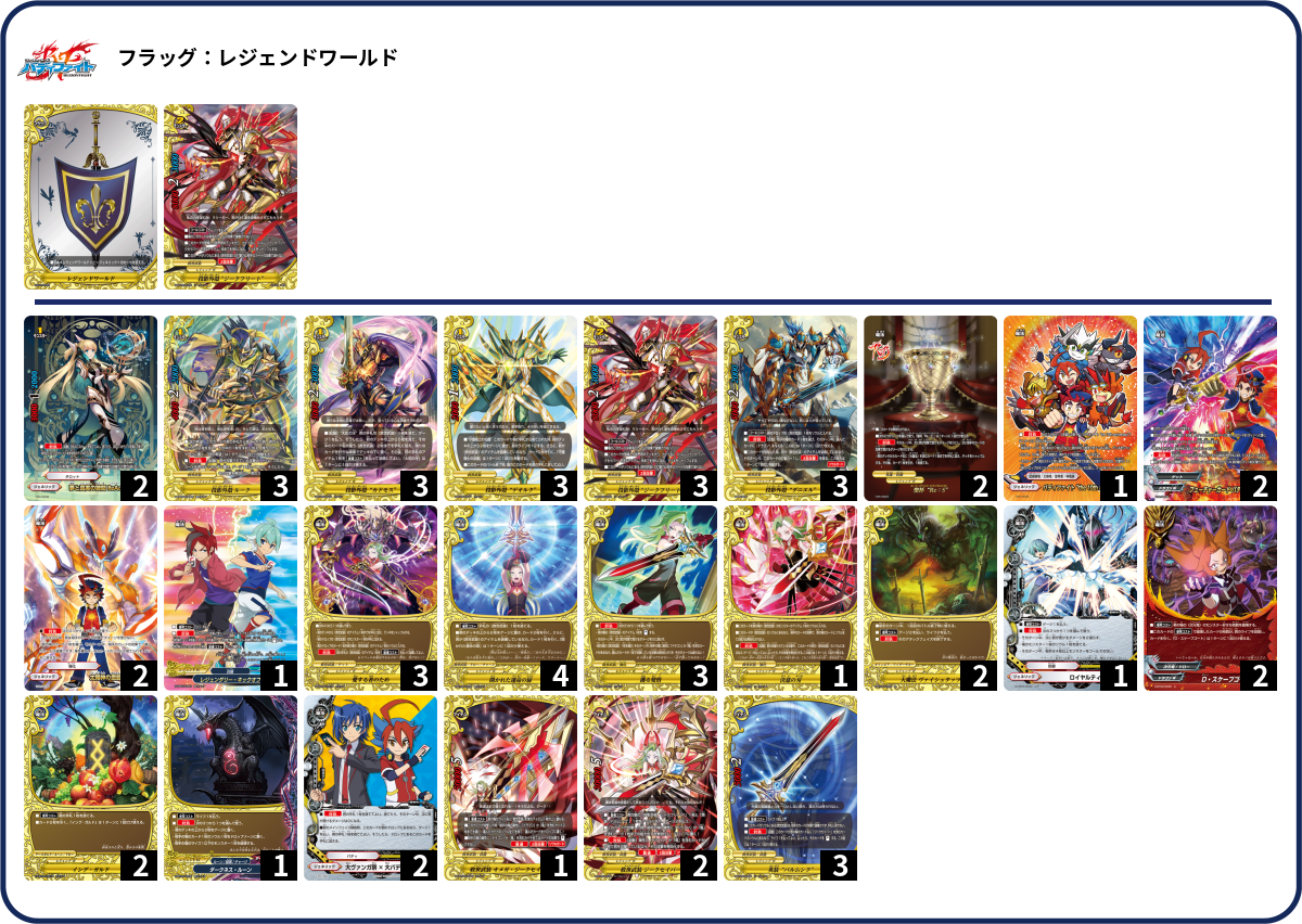 デッキコード「4XDFS」のデッキ | DECK LOG（デッキログ）