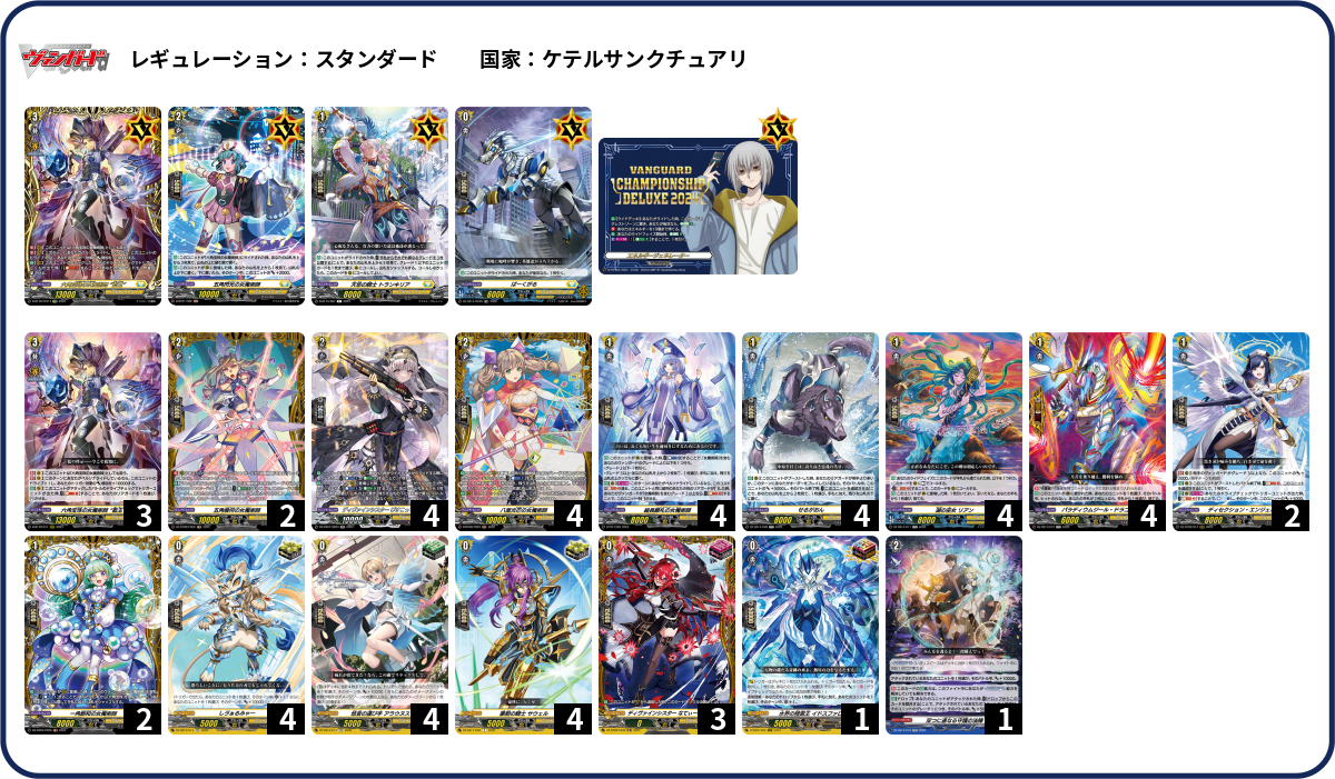 デッキコード「4XEDL」のデッキ | DECK LOG（デッキログ）