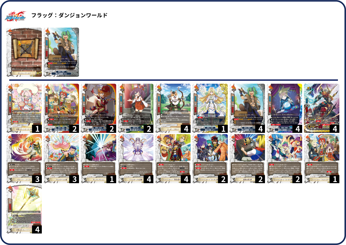 デッキコード「4YMY」のデッキ | DECK LOG（デッキログ）