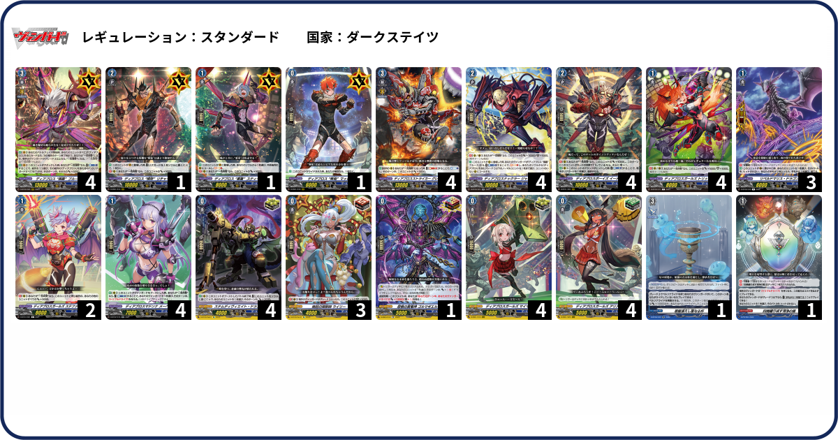 デッキコード「4YWT8」のデッキ | DECK LOG（デッキログ）