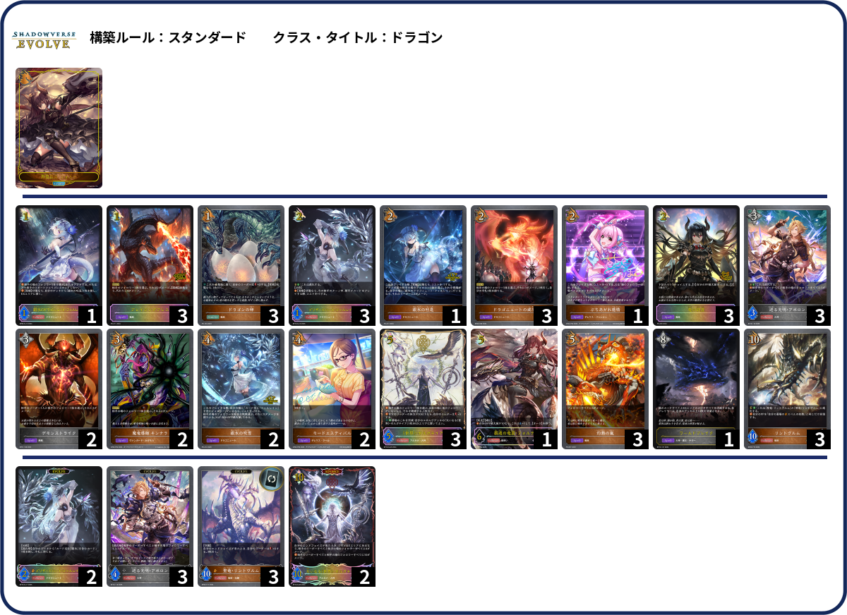 デッキコード「51TZC」のデッキ | DECK LOG（デッキログ）