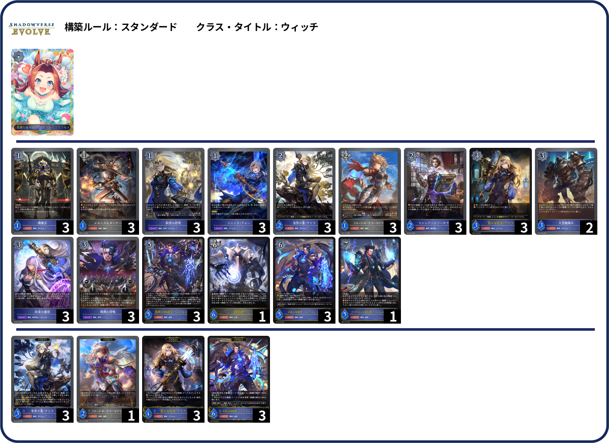 デッキコード「53F88」のデッキ | DECK LOG（デッキログ）