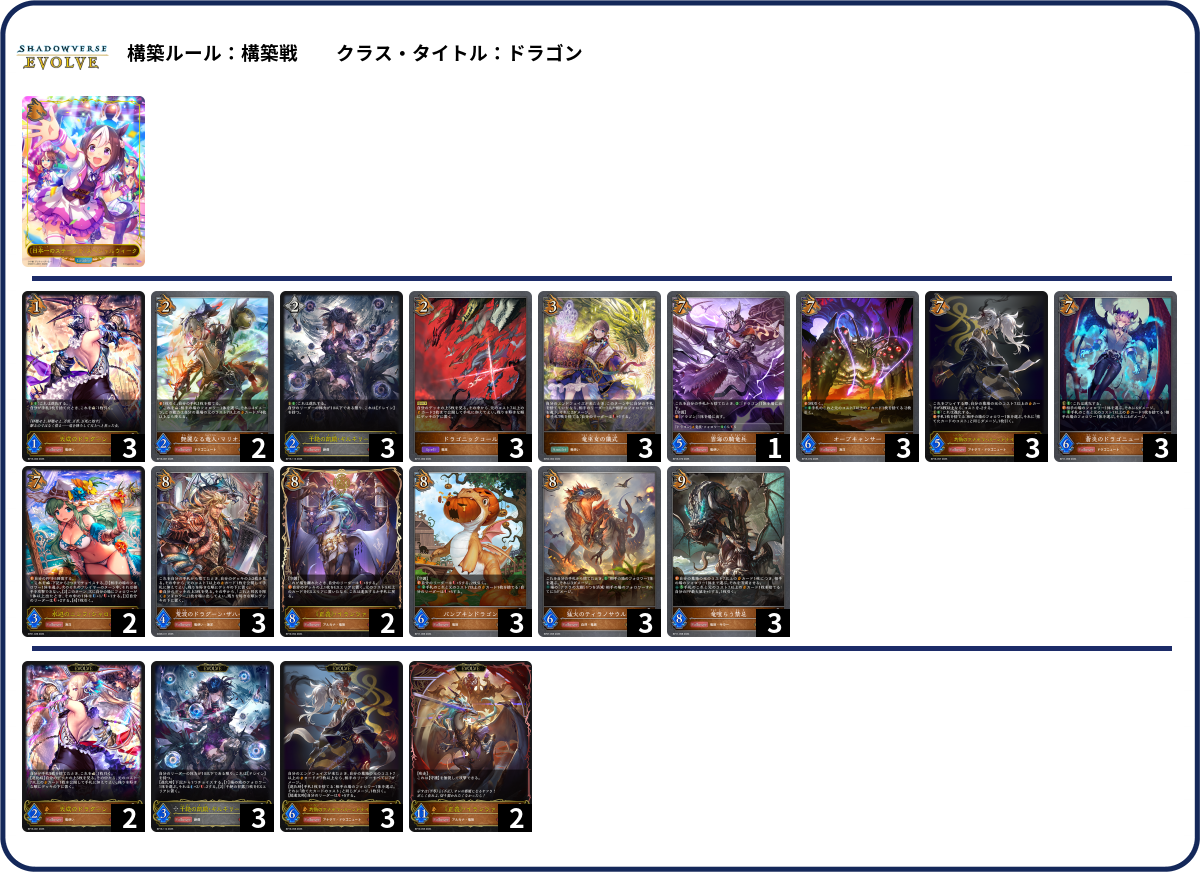 デッキコード「53YHD」のデッキ | DECK LOG（デッキログ）