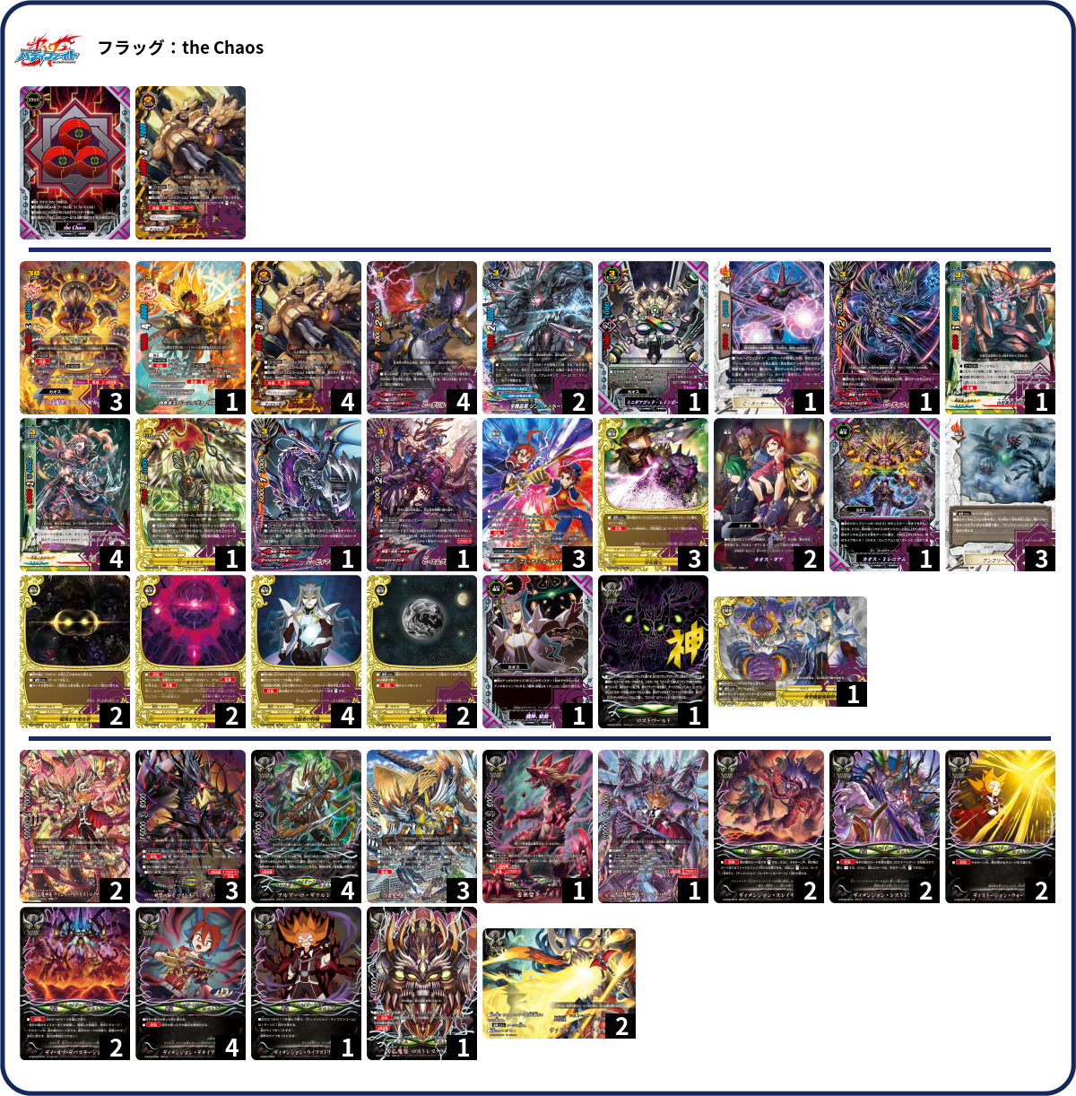 デッキコード「54E8Y」のデッキ | DECK LOG（デッキログ）