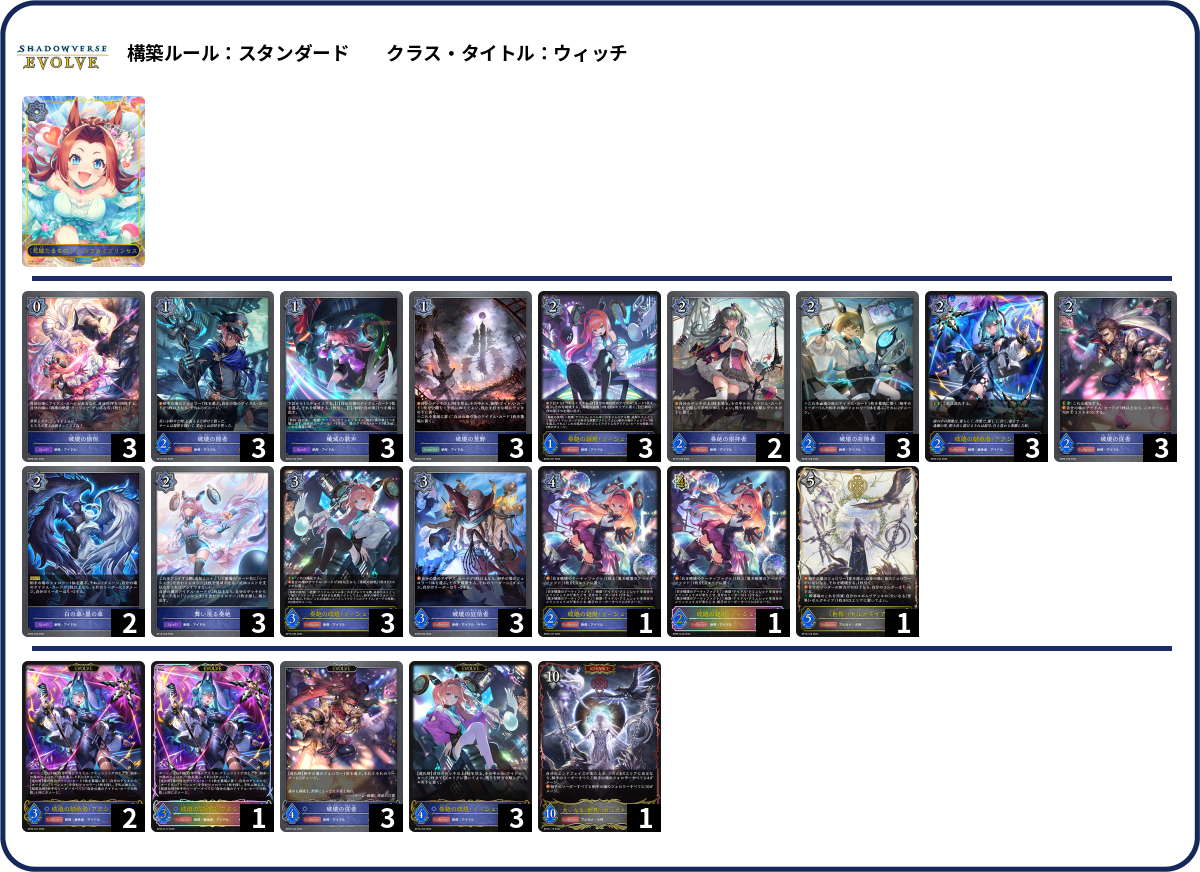 デッキコード「55NZV」のデッキ | DECK LOG（デッキログ）