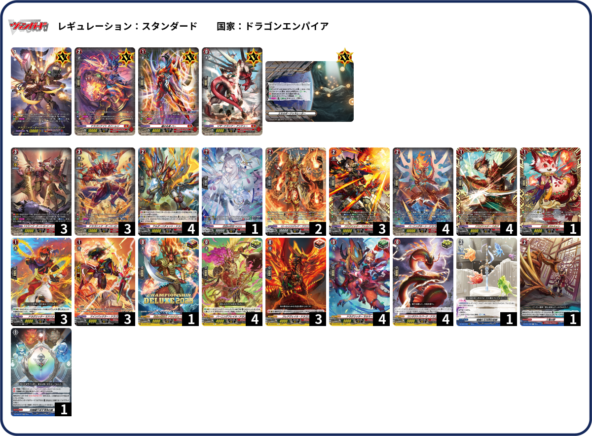 ヴァンガード スチームメイデン デッキ Vスタン