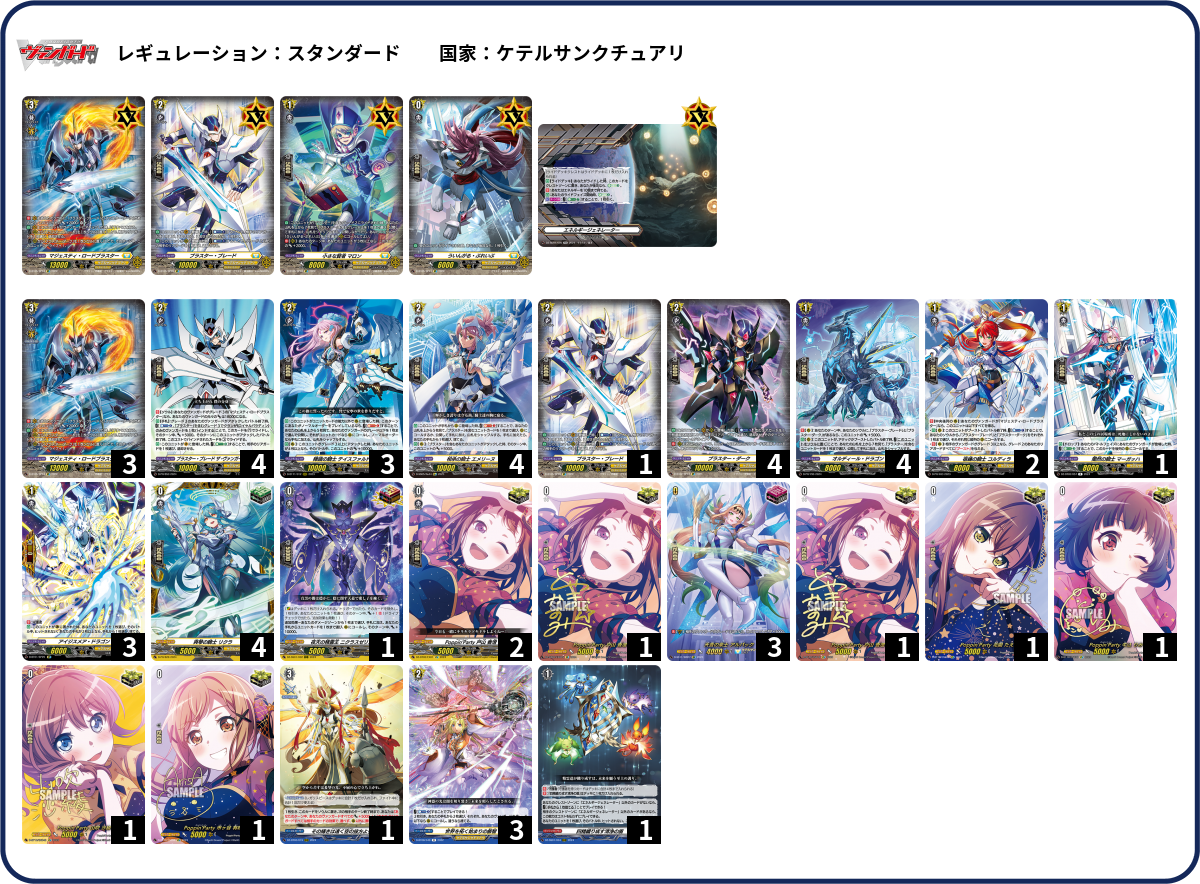 即購入可能　スリーブ付きケテルサンクチュアリ　アルフレッド デッキパーツセット ケテルサンクチュアリ(アルフレッド)【ver1.0】{-}《デッキ販売》