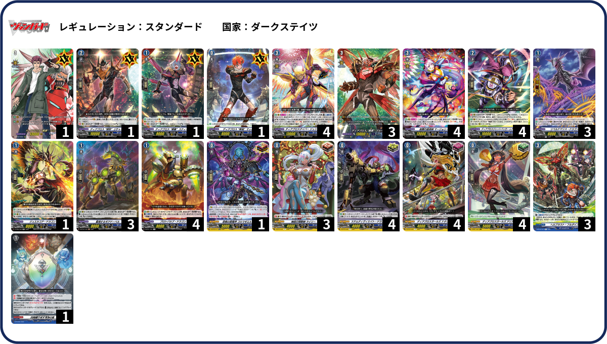 デッキコード「59VFY」のデッキ | DECK LOG（デッキログ）