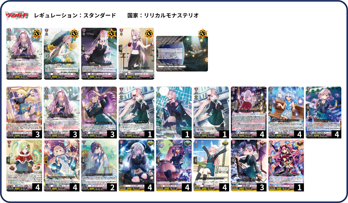 デッキコード「5DW00」のデッキ | DECK LOG（デッキログ）