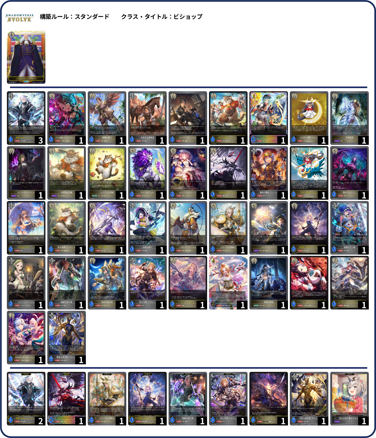 86 deck list