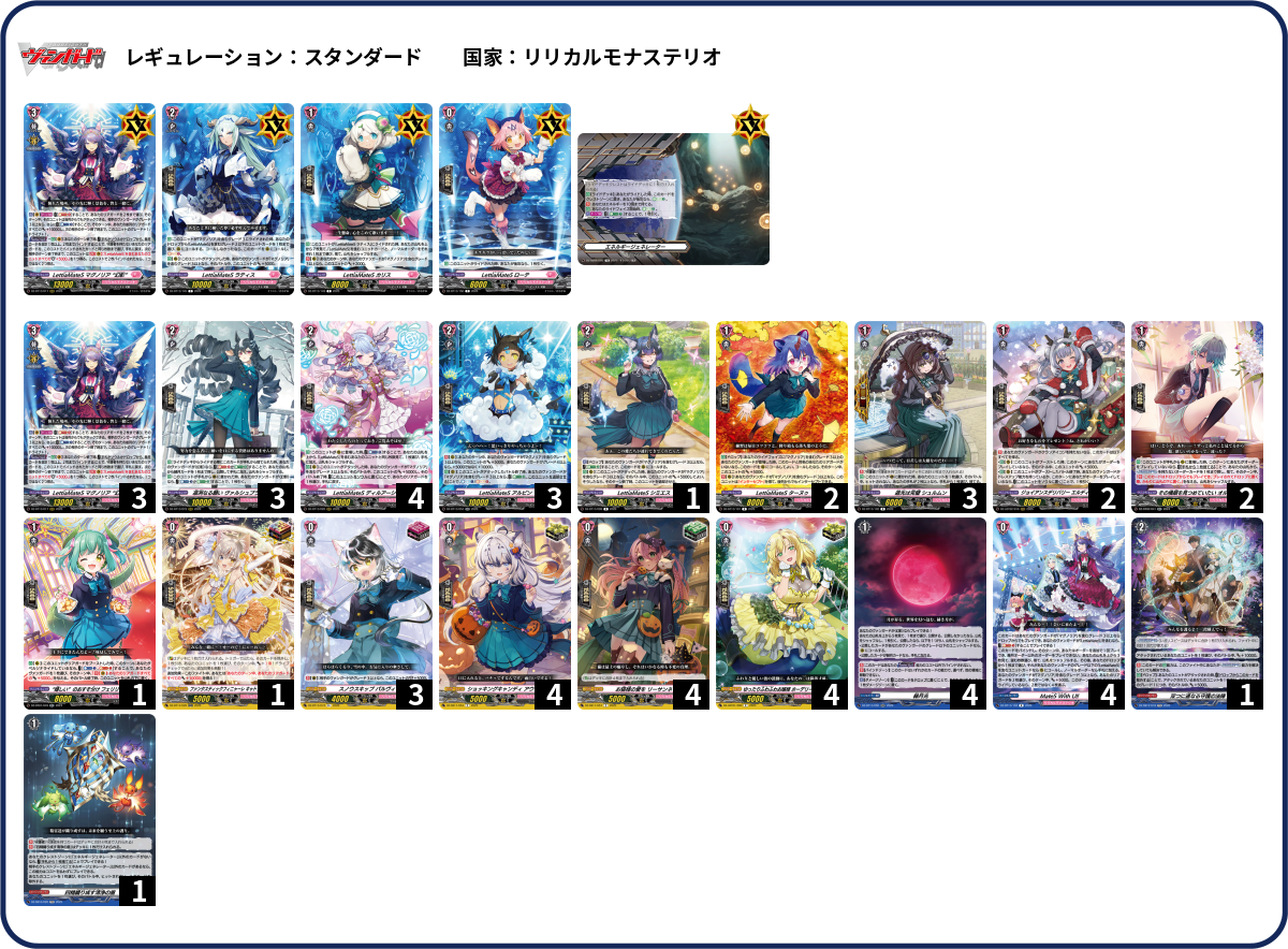 デッキコード「5FCW0」のデッキ | DECK LOG（デッキログ）