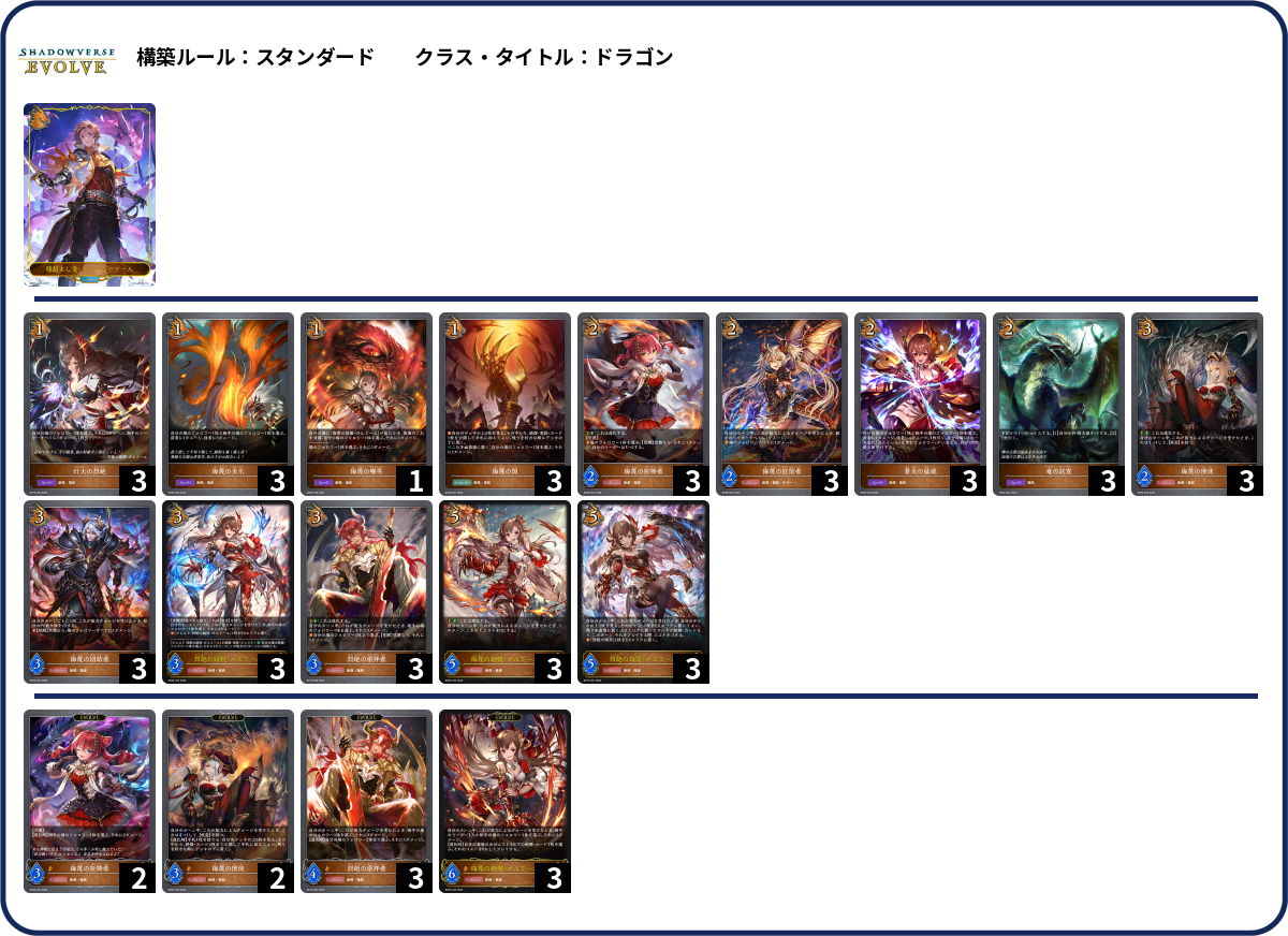 侮蔑 deck list