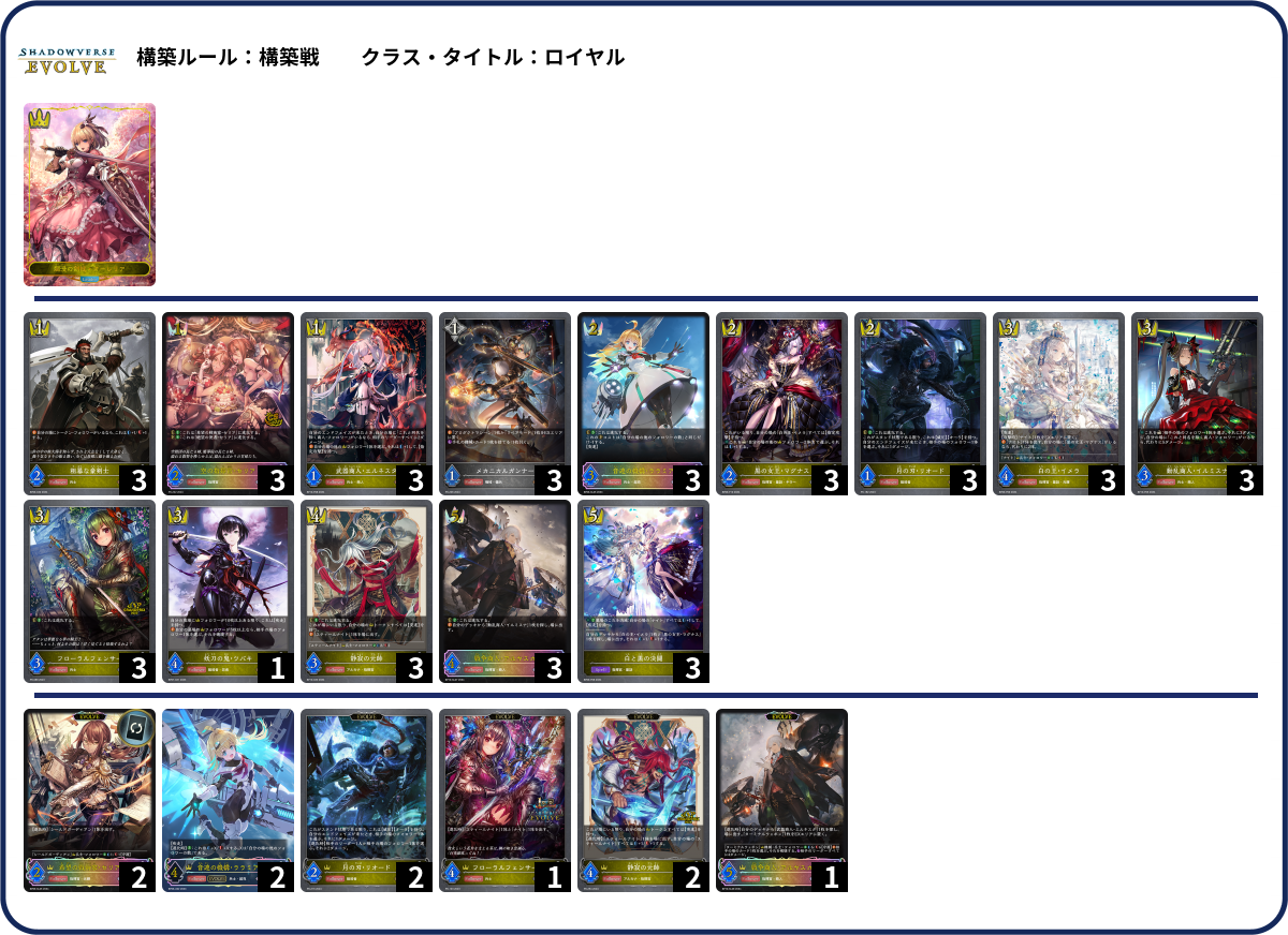 デッキコード「5VU58」のデッキ | DECK LOG（デッキログ）
