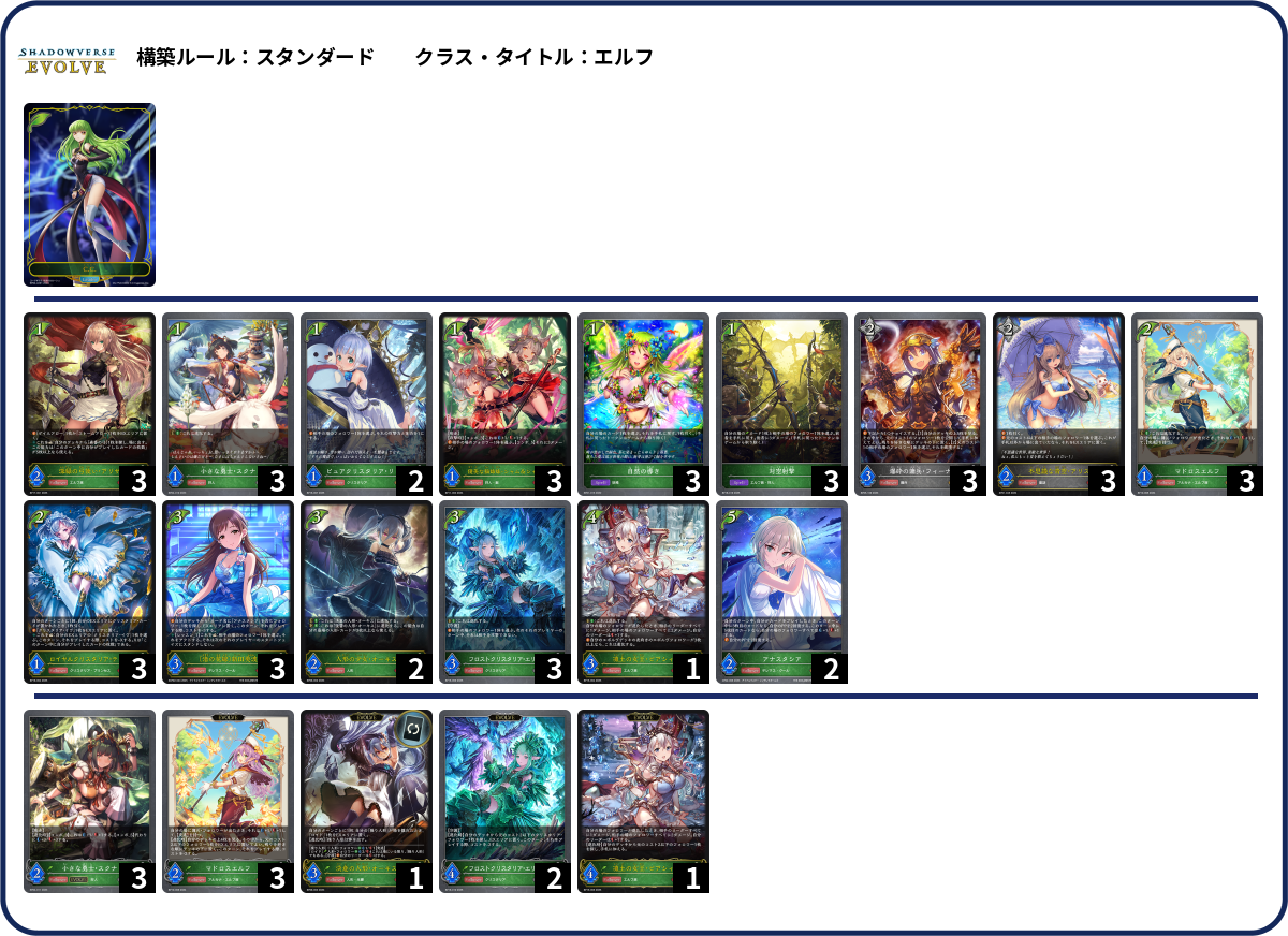 デッキコード「5YD61」のデッキ | DECK LOG（デッキログ）