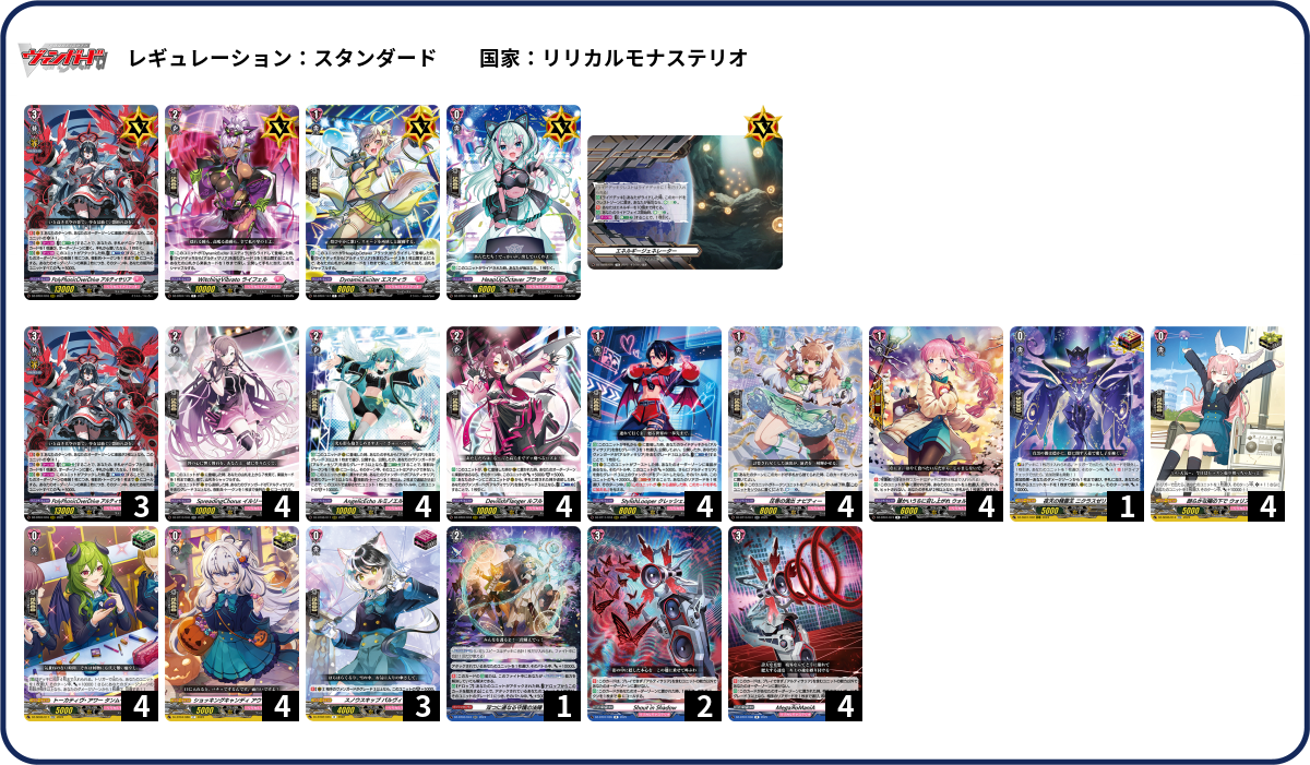 デッキコード「60NPY」のデッキ | DECK LOG（デッキログ）