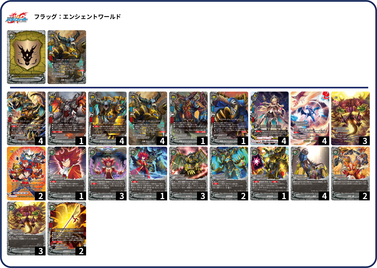 デッキコード「60PRA」のデッキ | DECK LOG（デッキログ）