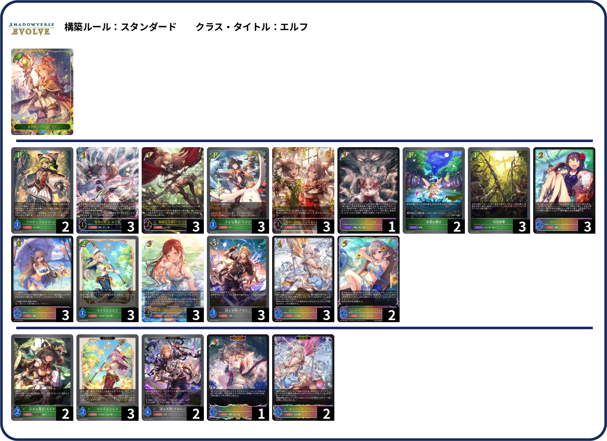 デッキコード「60XFJ」のデッキ | DECK LOG（デッキログ）