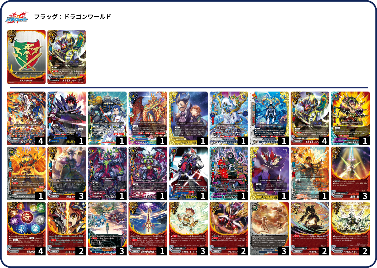 デッキコード「61BPT」のデッキ | DECK LOG（デッキログ）