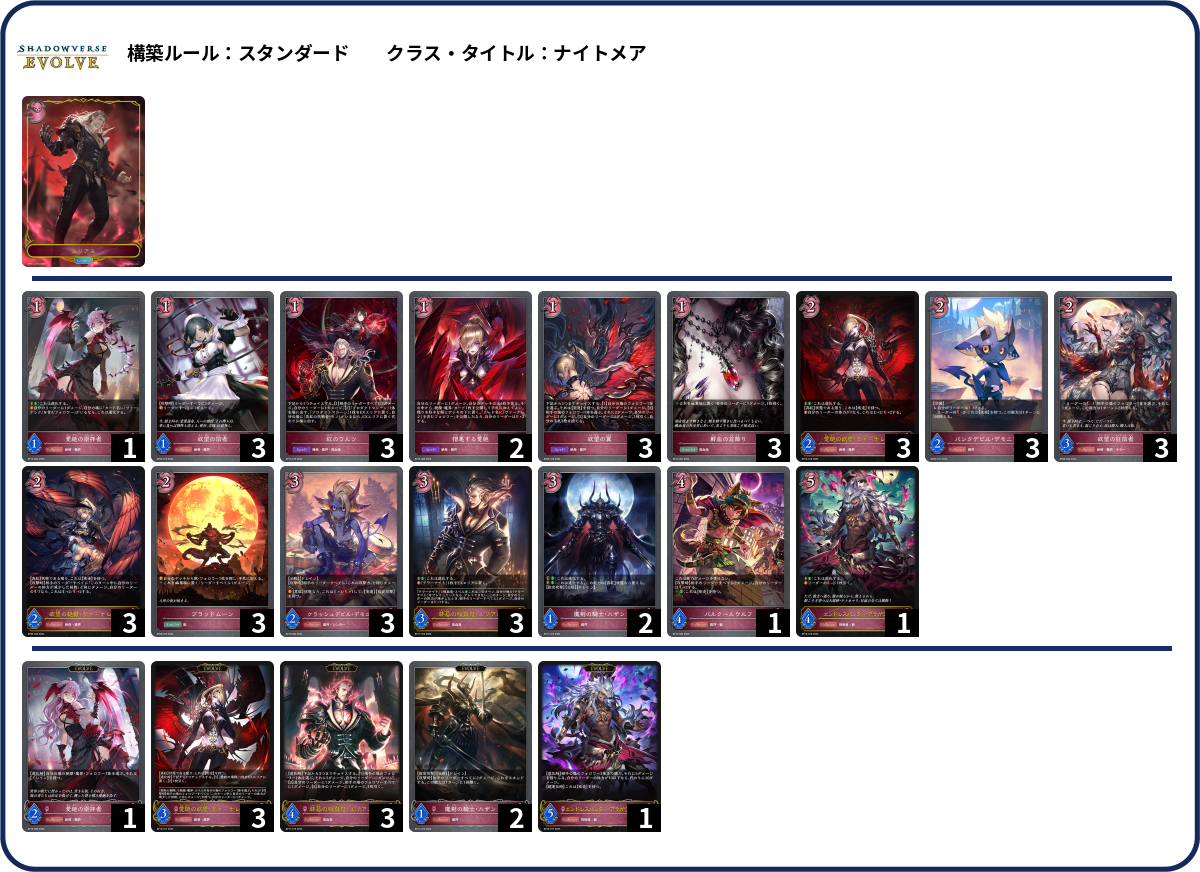 デッキコード「6243Y」のデッキ | DECK LOG（デッキログ）