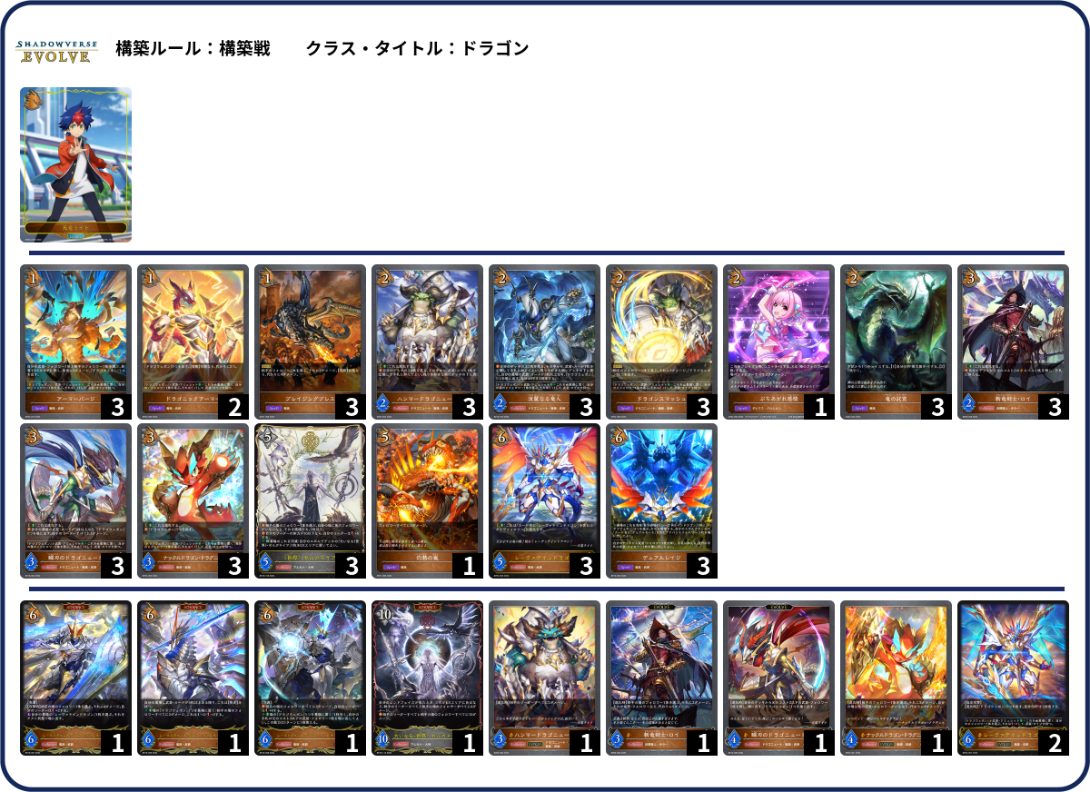 デッキコード「62PAE」のデッキ | DECK LOG（デッキログ）