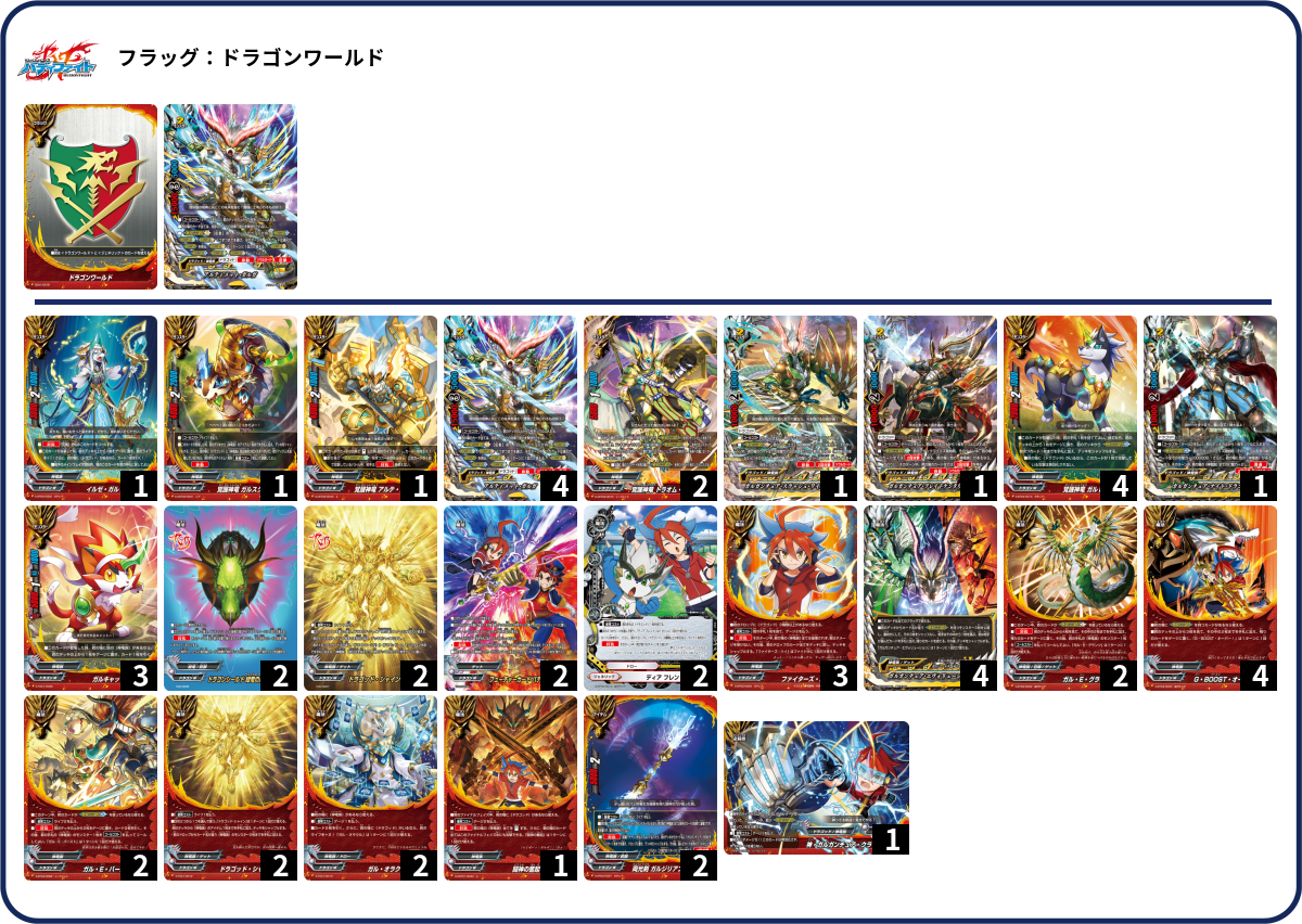 デッキコード「62XSA」のデッキ | DECK LOG（デッキログ）