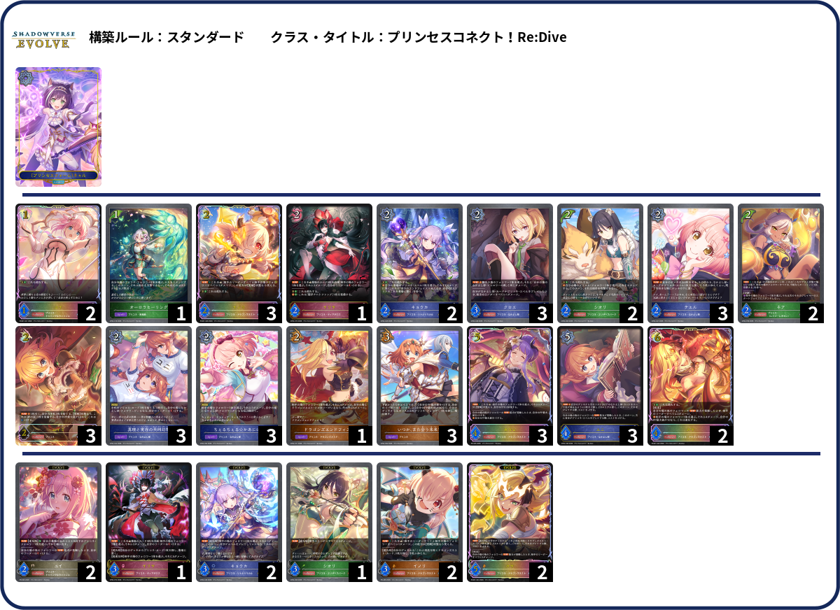 ネアエンフィス deck list