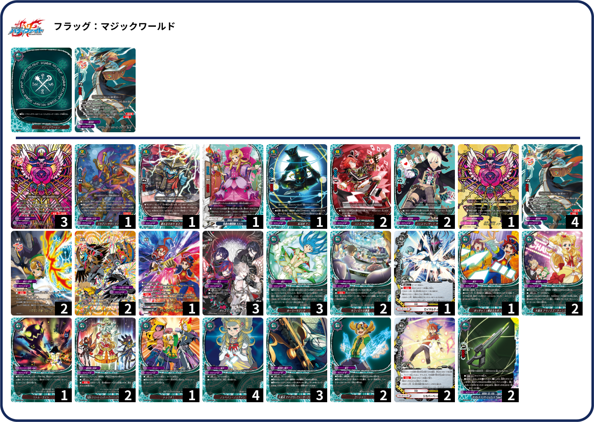 デッキコード「66CAF」のデッキ | DECK LOG（デッキログ）
