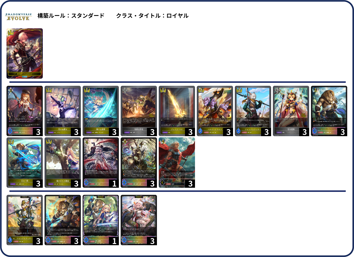 デッキコード「69LQN」のデッキ | DECK LOG（デッキログ）