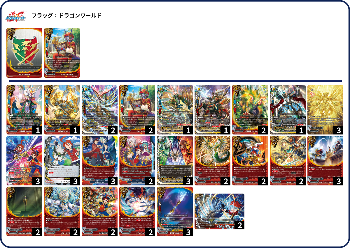 デッキコード「6ABU6」のデッキ | DECK LOG（デッキログ）