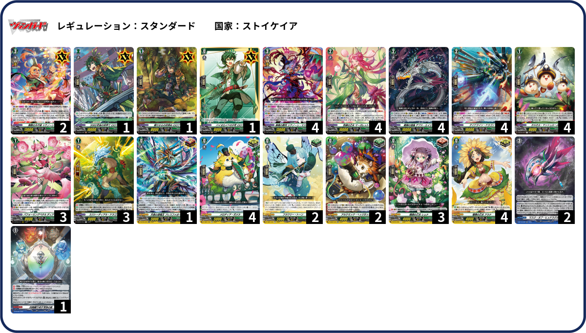 デッキコード「6BVUD」のデッキ | DECK LOG（デッキログ）