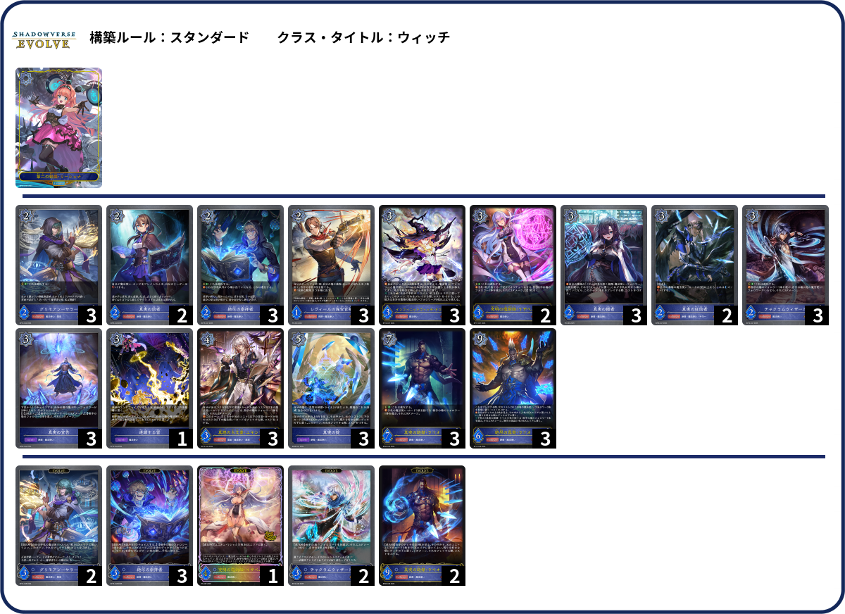 デッキコード「6BX80」のデッキ | DECK LOG（デッキログ）