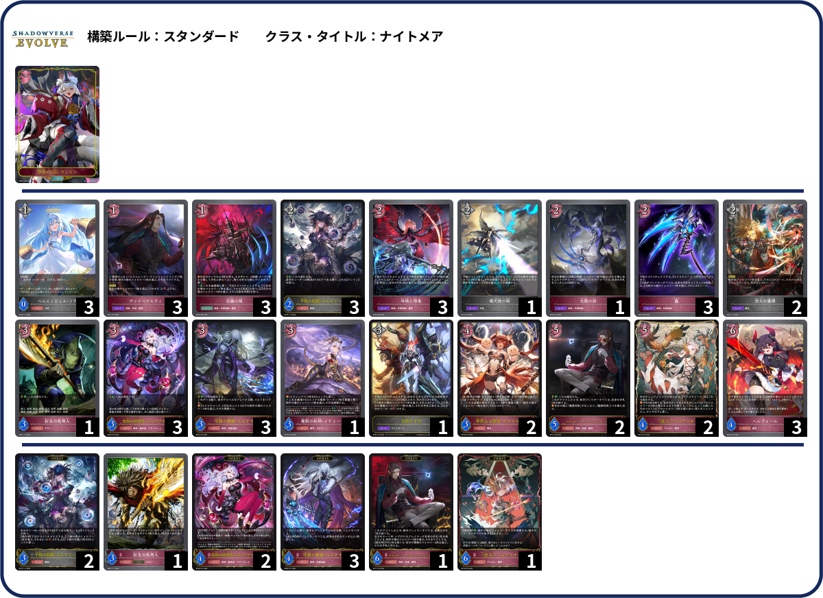 ちょ deck list